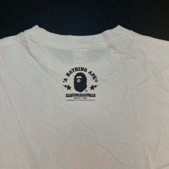 A BATHING APE BAPE Baby Milo RUN DMC LTD EDT T SHIRT Sz Mens L - Picture 4 of 9